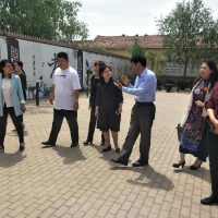 【义和孝道】  5月3日，省级文明村——义和村迎来了两个考察团